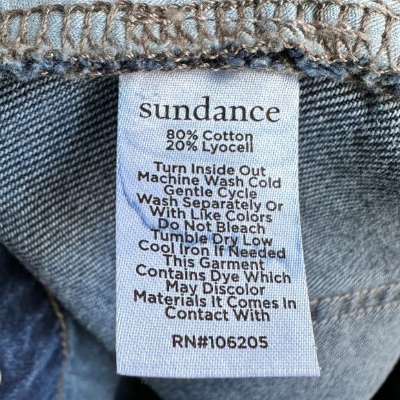 Sundance Greta Wide-Leg Denim Trouser Dark Indigo - Picture 9 of 9
